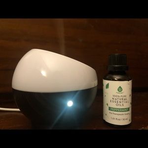 Essential oil diffuser, portable, rarely used.
